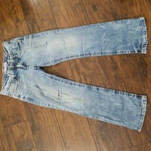 Distressed stylish BKE jeans